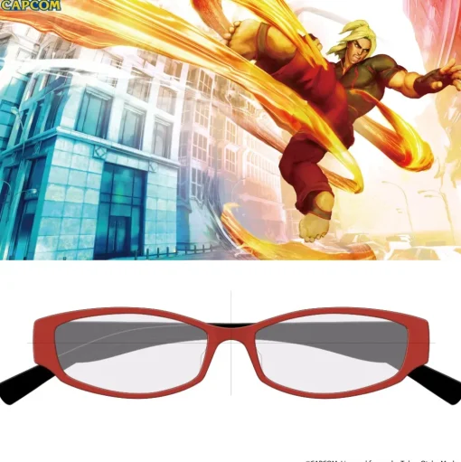 Street Fighter V Gaming Glasses - Ken Model