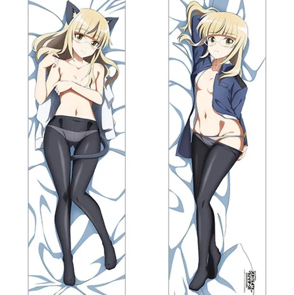Strike Witches: Road to Berlin 501st Joint Fighter Wing 2-Way Tricot Dakimakura Pillow Cover Perrine-H. Clostermann