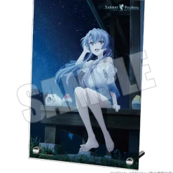 Summer Pockets A4 Acrylic Plate Summer Lights, A Night Spent with You Ao
