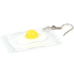 Sunny-Side-Up Egg Earring
