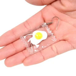 Sunny-Side-Up Egg Earring