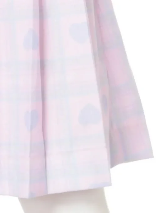 Swankiss Heart Check Skirt