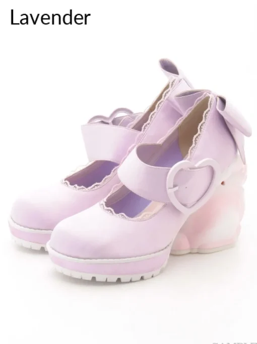 Swankiss Rabbit Heel Shoes