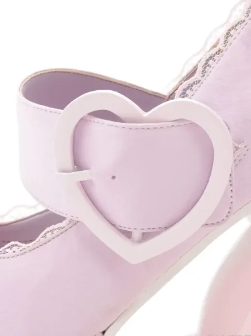 Swankiss Rabbit Heel Shoes