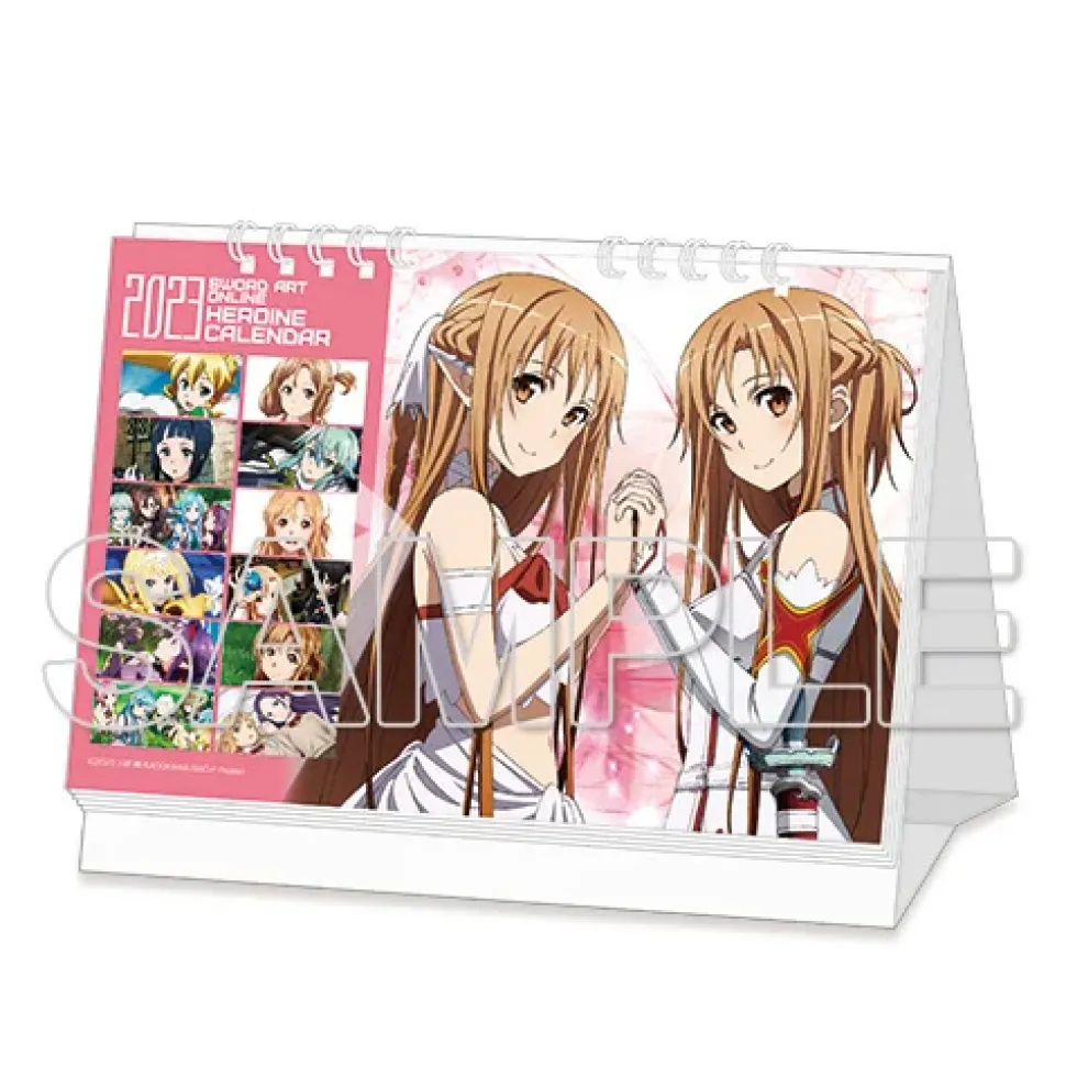 Sword Art Online Heroine Calendar 2023