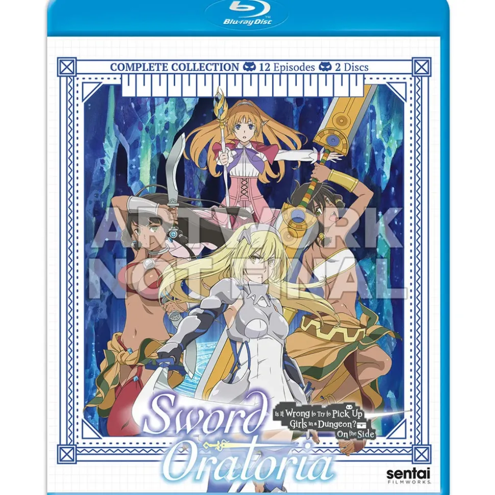 Sword Oratoria: Is It Wrong to Try to Pick Up Girls in a Dungeon? Blu-ray