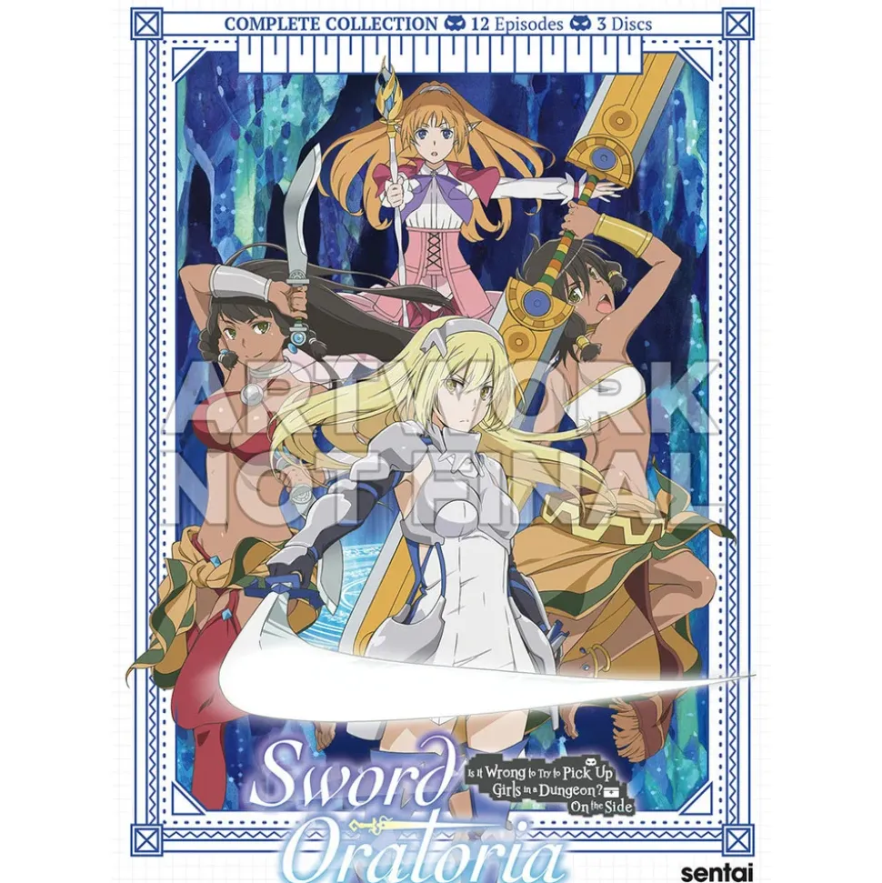 Sword Oratoria: Is It Wrong to Try to Pick Up Girls in a Dungeon? DVD