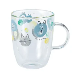 Tempo Comodo Watercolor Animal Double Wall Glass