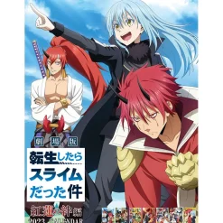 That Time I Got Reincarnated as a Slime the Movie: Scarlet Bond 2023 Calendar