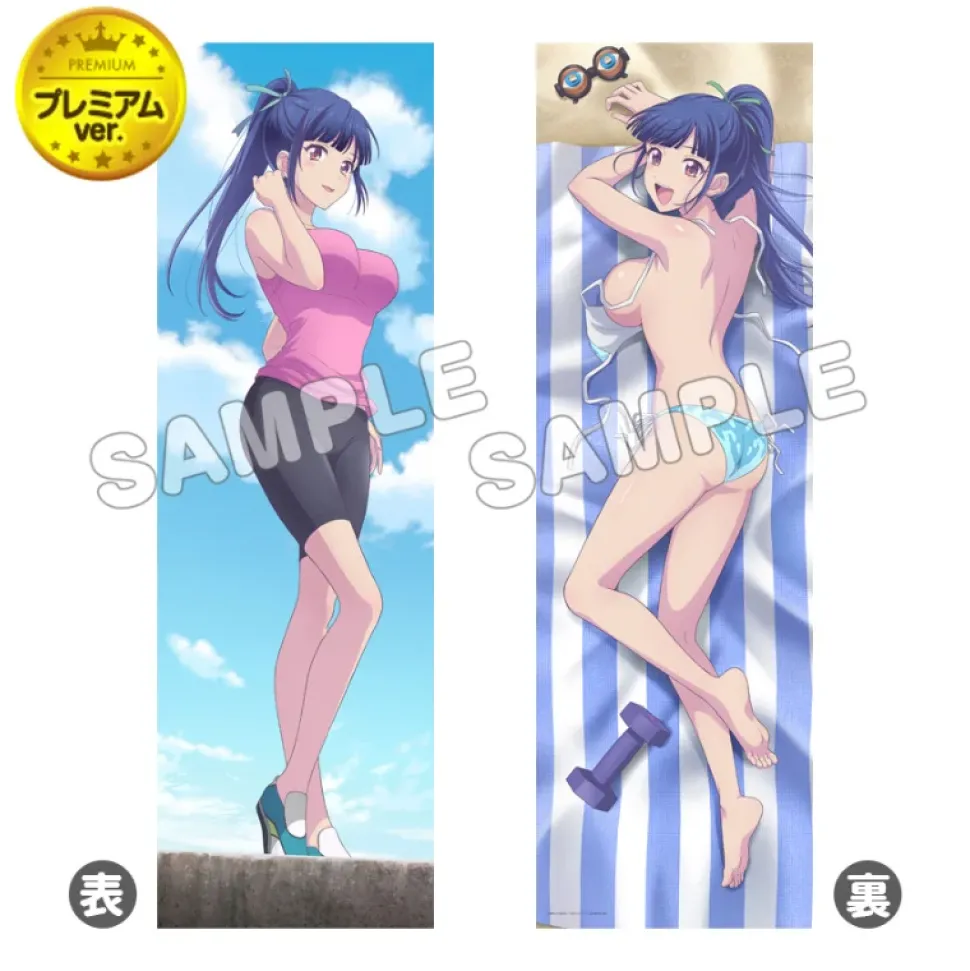 The Cafe Terrace and Its Goddesses Dakimakura Pillow Cover Premium Ami Tsuruga (Re-run)