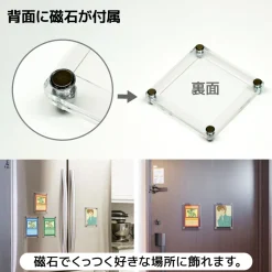 The Case 99 Magnetic Display Case: Chocolate Sticker Size S (Set of 5)