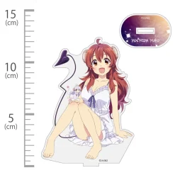 The Demon Girl Next Door Season 2 Acrylic Stand Yuko Yoshida: Sleepover Ver.