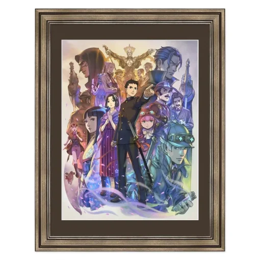 The Great Ace Attorney 2: Resolve Main Visual Chara Fine Graph w/ Frame
