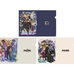 The Great Ace Attorney 10th Anniversary Clear File Set