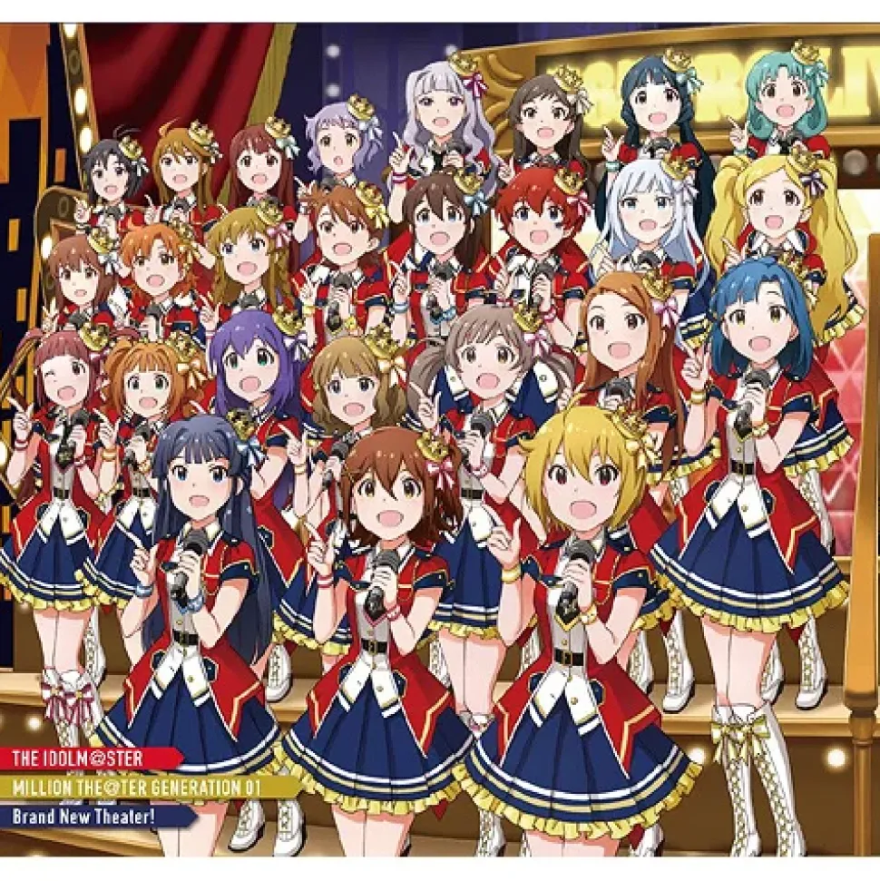The Idolm@ster Million The@ter Generation 01: Brand New Theater! (First Limited Edition / LP-size Jacket Ver.)