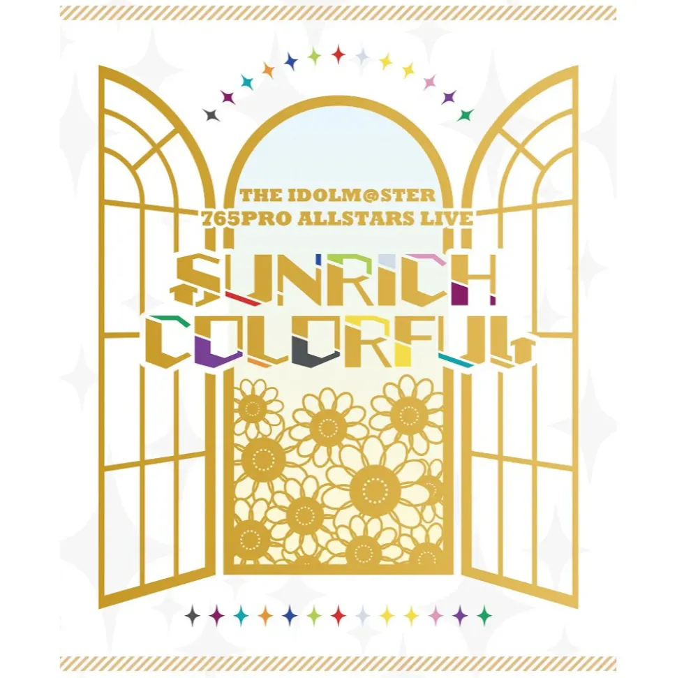 The Idolm@ster 765Pro Allstars Live Sunrich Colorful Live Blu-ray First Limited Edition (5-Disc Set)
