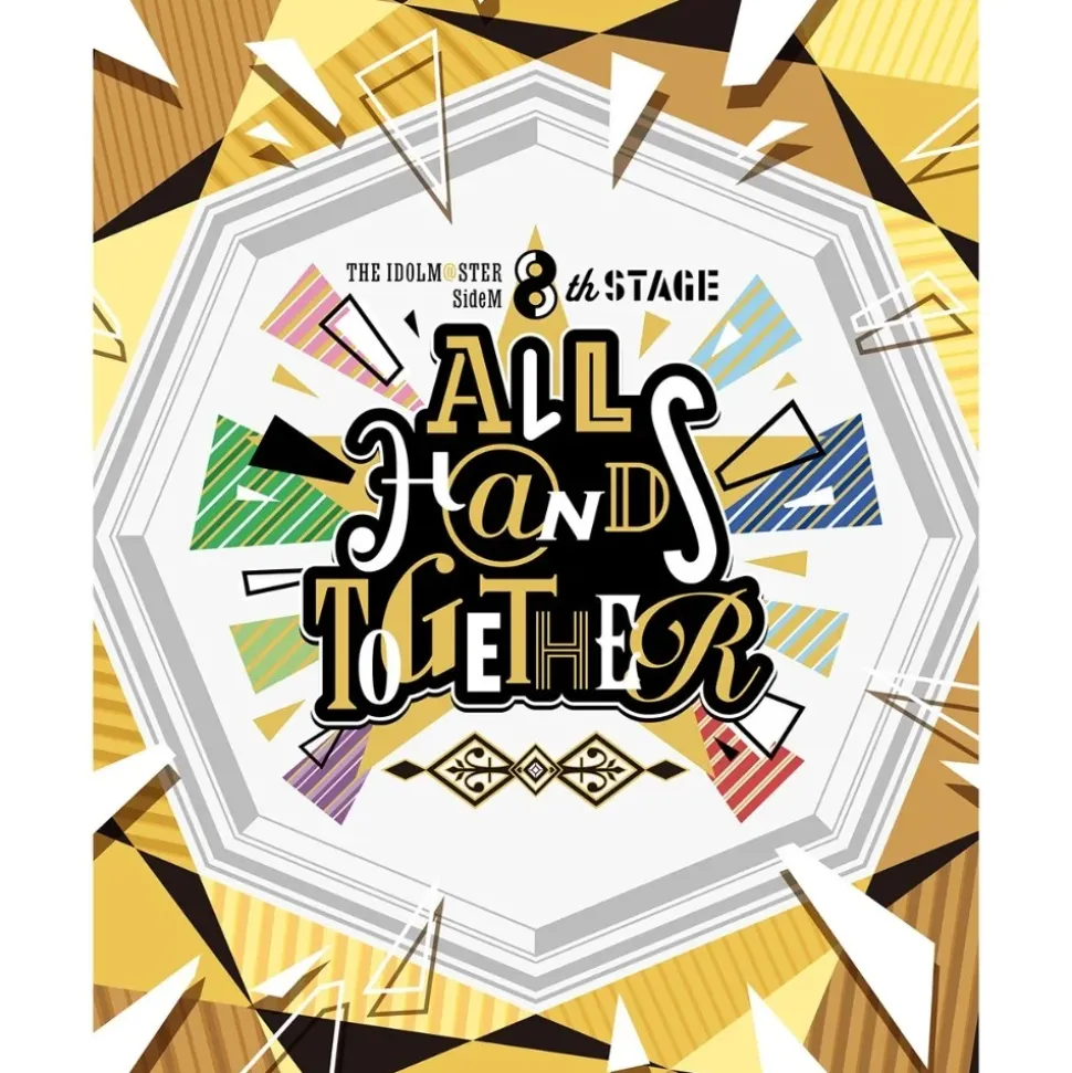 The Idolm@ster SideM 8th Stage ~ALL H@NDS TOGETHER~ Live Blu-ray (4-Disc Set)
