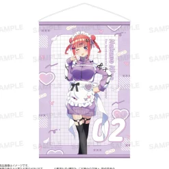 The Quintessential Quintuplets Specials 2 Double-Sided Tapestry Nino Nakano: Jersey Maid Ver.