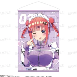 The Quintessential Quintuplets Specials 2 Double-Sided Tapestry Nino Nakano: Jersey Maid Ver.