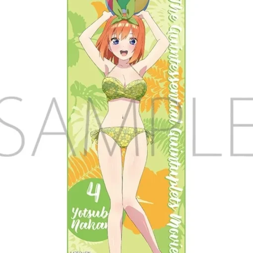 The Quintessential Quintuplets Movie Swimsuit Full-Color Towel