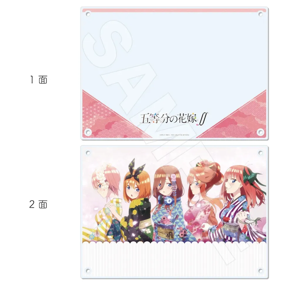 The Quintessential Quintuplets ∬ Acrylic Board Yukata Ver. (Re-run)