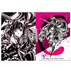 The Rising of the Shield Hero Season 3 Black Ink Painting Art Clear File Set