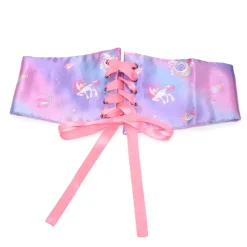 The Tale of Creation Patterned Waist Belt
