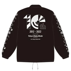 Tokyo Otaku Mode 10th Anniversary Coach Jacket Black