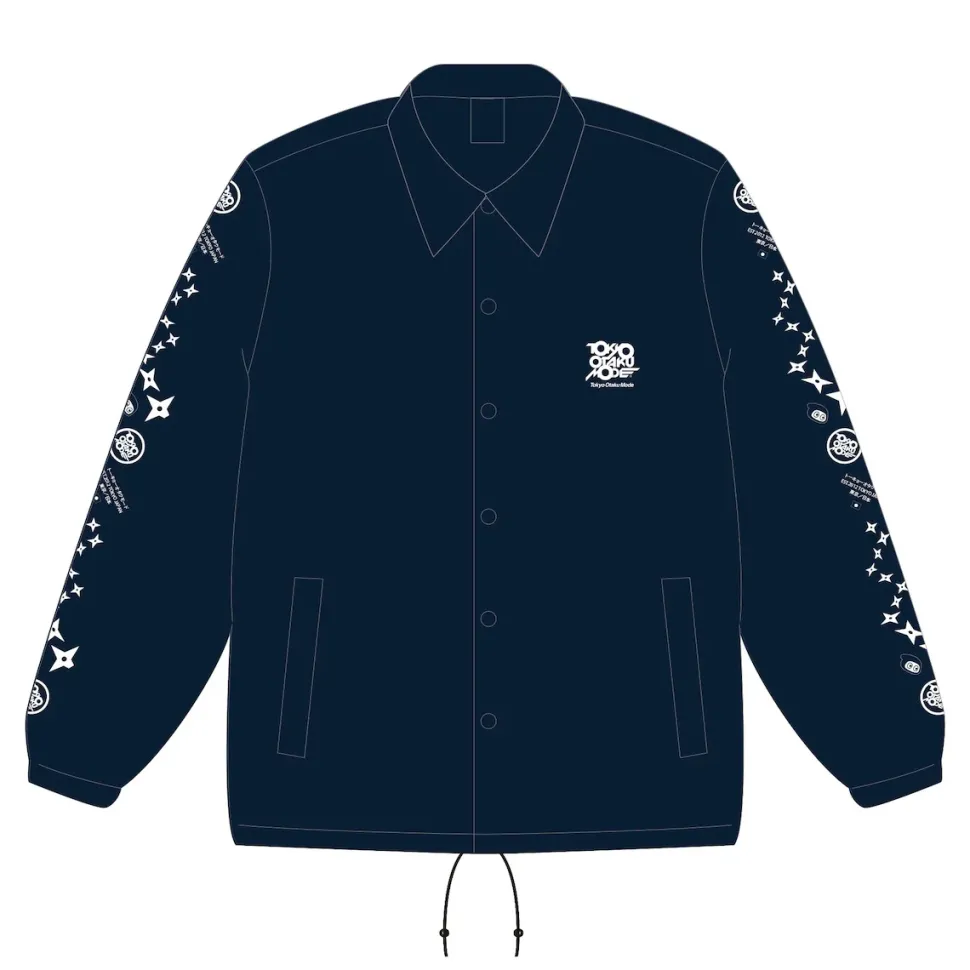 Tokyo Otaku Mode 10th Anniversary Coach Jacket Navy