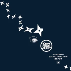 Tokyo Otaku Mode 10th Anniversary Coach Jacket Navy