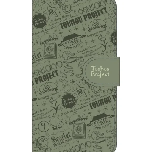 Touhou Project Icon Design Notebook-Style Smartphone Case Vol. 2