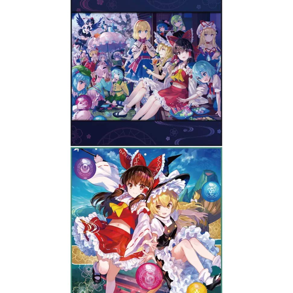 Touhou Spell Bubble Hand Towel Collection