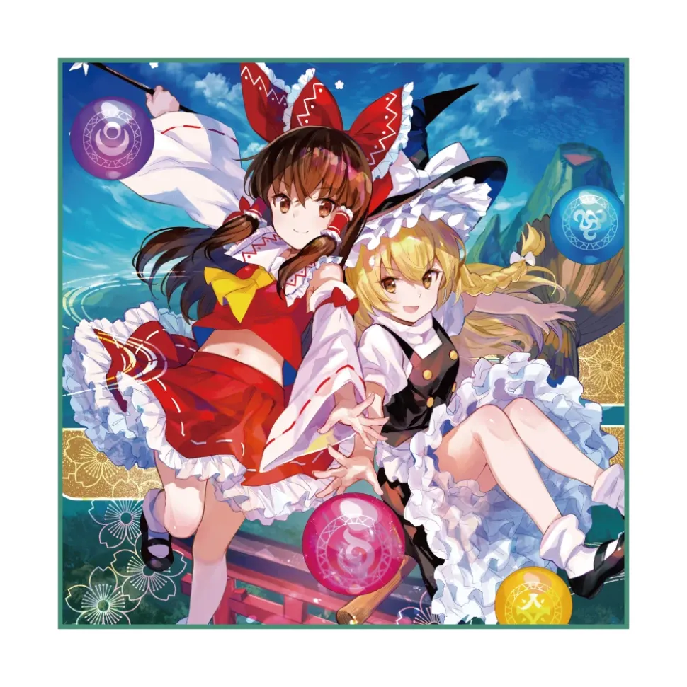 Touhou Spell Bubble Hand Towel Collection