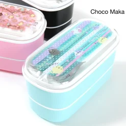 Trendy Double-Decker Bento Box