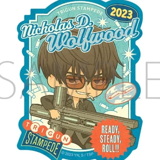 Trigun Stampede Chibi Character Sticker