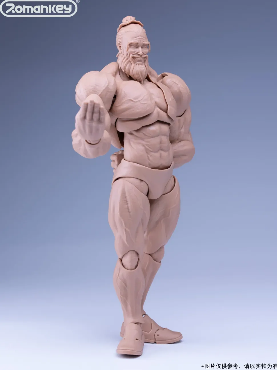 UMS003 Male Body Big Guy: Normal Skin 1/12 Scale Action Figure