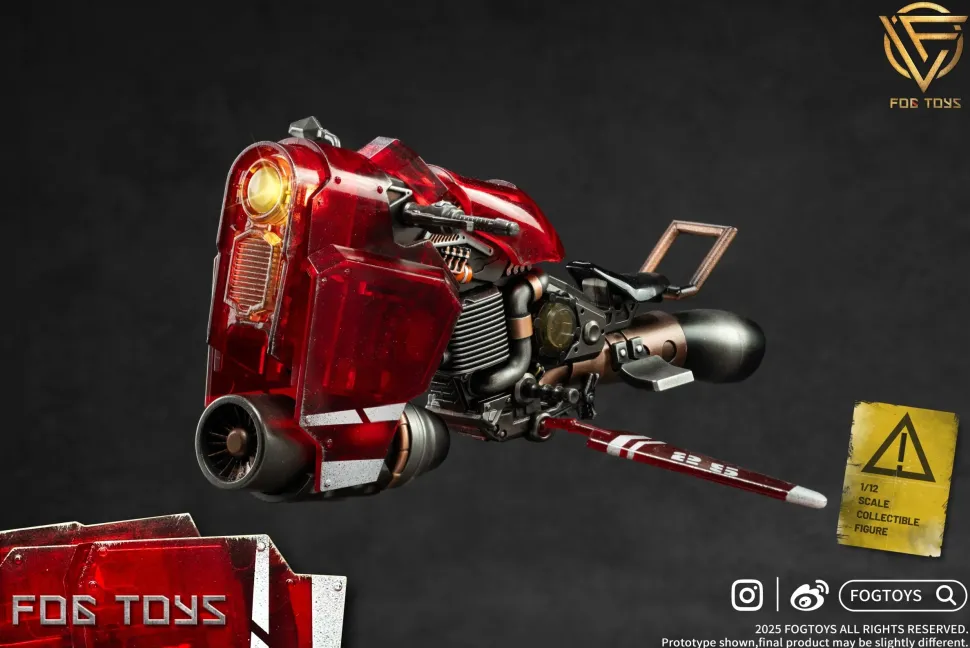 Vehicle Series Falcon: Translucent Ver. (01FT) 1/12 Scale Action Figure
