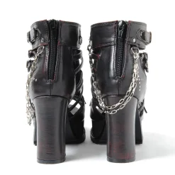 YOSUKE 2015SS Chain Bootie Sandals