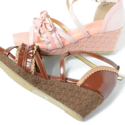 YOSUKE 2015SS Macaroon Frilled Sandals