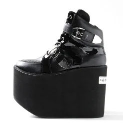 YOSUKE 2015SS Ultra Thick Soled Double Belt Boots