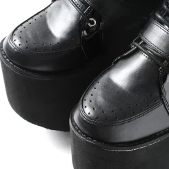 YOSUKE 2015SS Ultra Thick Soled Double Belt Boots