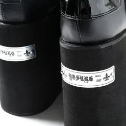 YOSUKE 2015SS Ultra Thick Soled Double Belt Boots