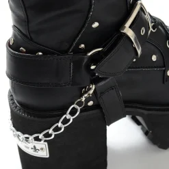 YOSUKE U.S.A Mid-Calf Boots