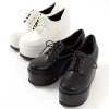 YOSUKE USA Platform Lace-Up Shoes