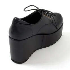 YOSUKE USA Platform Lace-Up Shoes