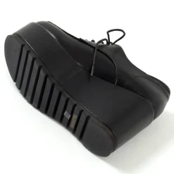 YOSUKE USA Platform Lace-Up Shoes