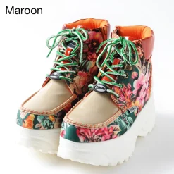 YOSUKE USA Thick Soled High Cut Sneakers