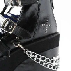 YOSUKE USA Thick-Soled Belt Shoes