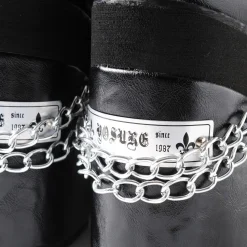 YOSUKE USA Thick-Soled Belt Shoes