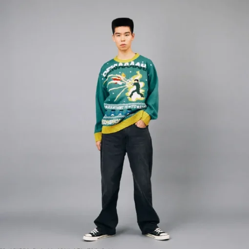 Yu Yu Hakusho Ugly Sweater Yusuke